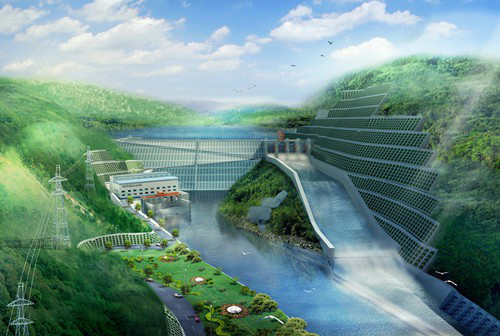 曲靖老挝南塔河1号水电站项目
